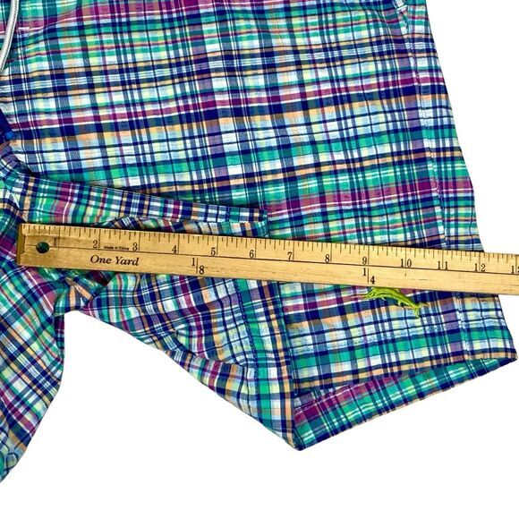 Tommy Bahama Shorts Mens Size XXL Blue Plaid Rialto Kona Swim Trunks UPF 30 - Picture 9 of 12